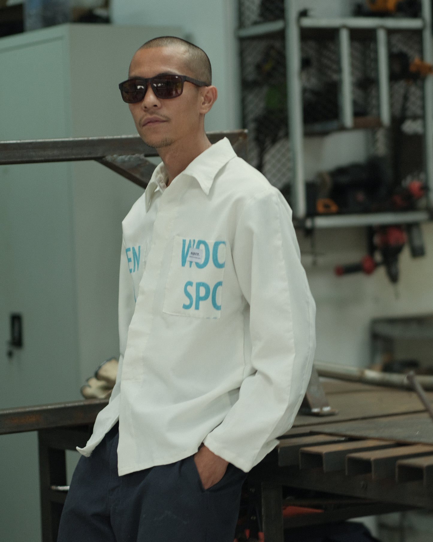 Blue Spoon Long Sleeve Polo